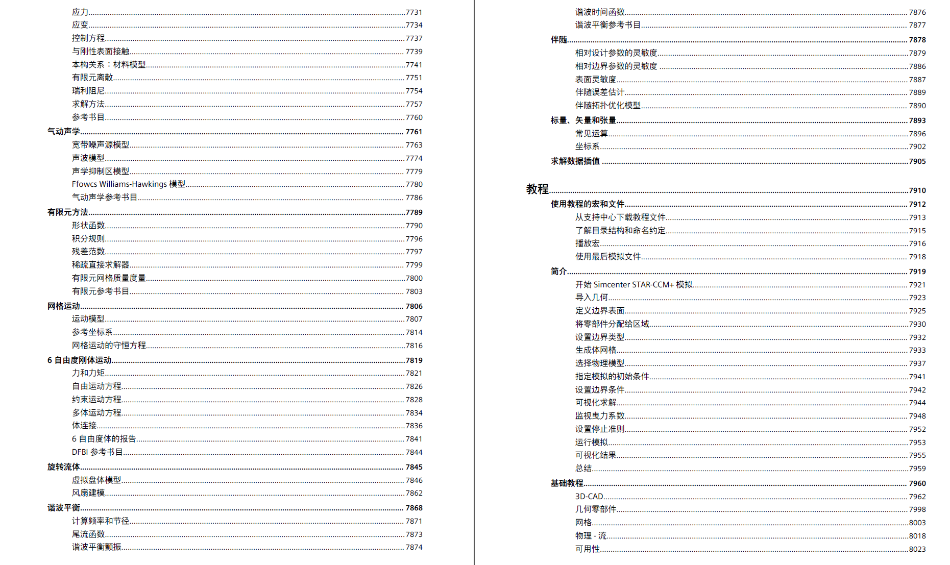 STAR-CCM2021、2022中文帮助文档及案例源文件